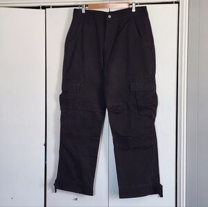 Sundance Womens Dark Brown Cargo Pants